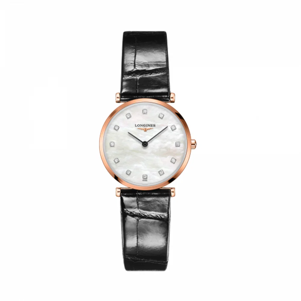 Đồng hồ Longines Nữ L4.512.1.97.2 Dây Da 29mm Đồng hồ Longines Nữ L4.512.1.97.2 Dây Da 29mm