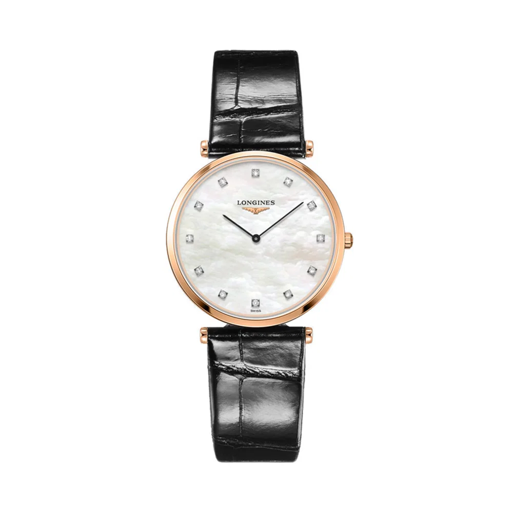 Đồng hồ Longines Nữ L4.709.1.88.2 Dây Da 33mm Đồng hồ Longines Nữ L4.709.1.88.2 Dây Da 33mm