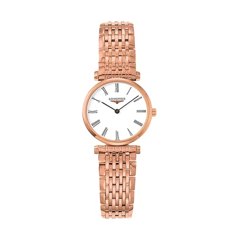 Đồng hồ Longines Nữ L4.209.1.91.8 Dây Kim Loại 24mm