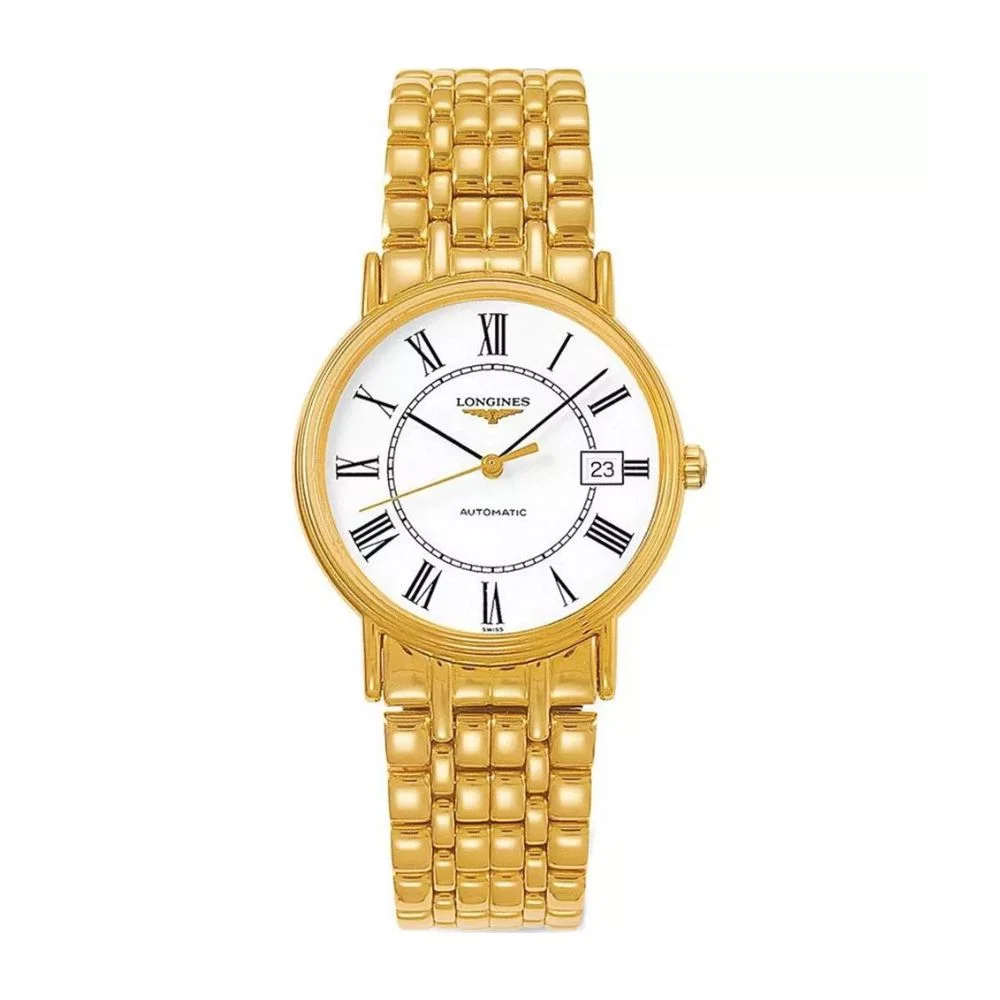 Đồng hồ Longines Nam L4.821.2.11.8 Dây Thép Không Gỉ 34.5mm Đồng hồ Longines Nam L4.821.2.11.8 Dây Thép Không Gỉ 34.5mm