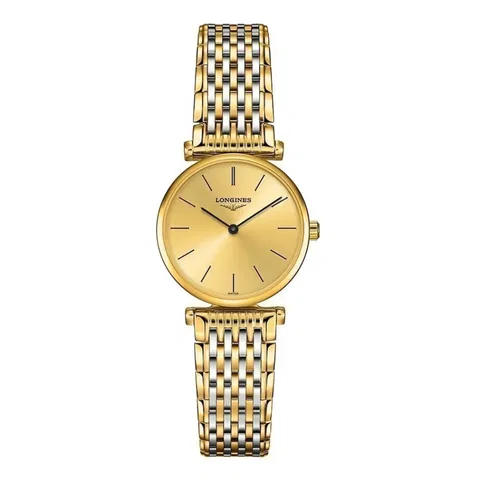 Đồng hồ Longines Nữ L4.209.2.32.7 Dây Thép Không Gỉ 24mm