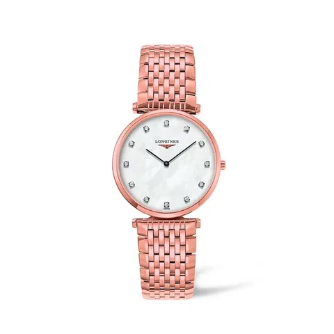 Đồng hồ Longines Nữ L4.512.1.91.8 Dây Thép Không Gỉ 29mm