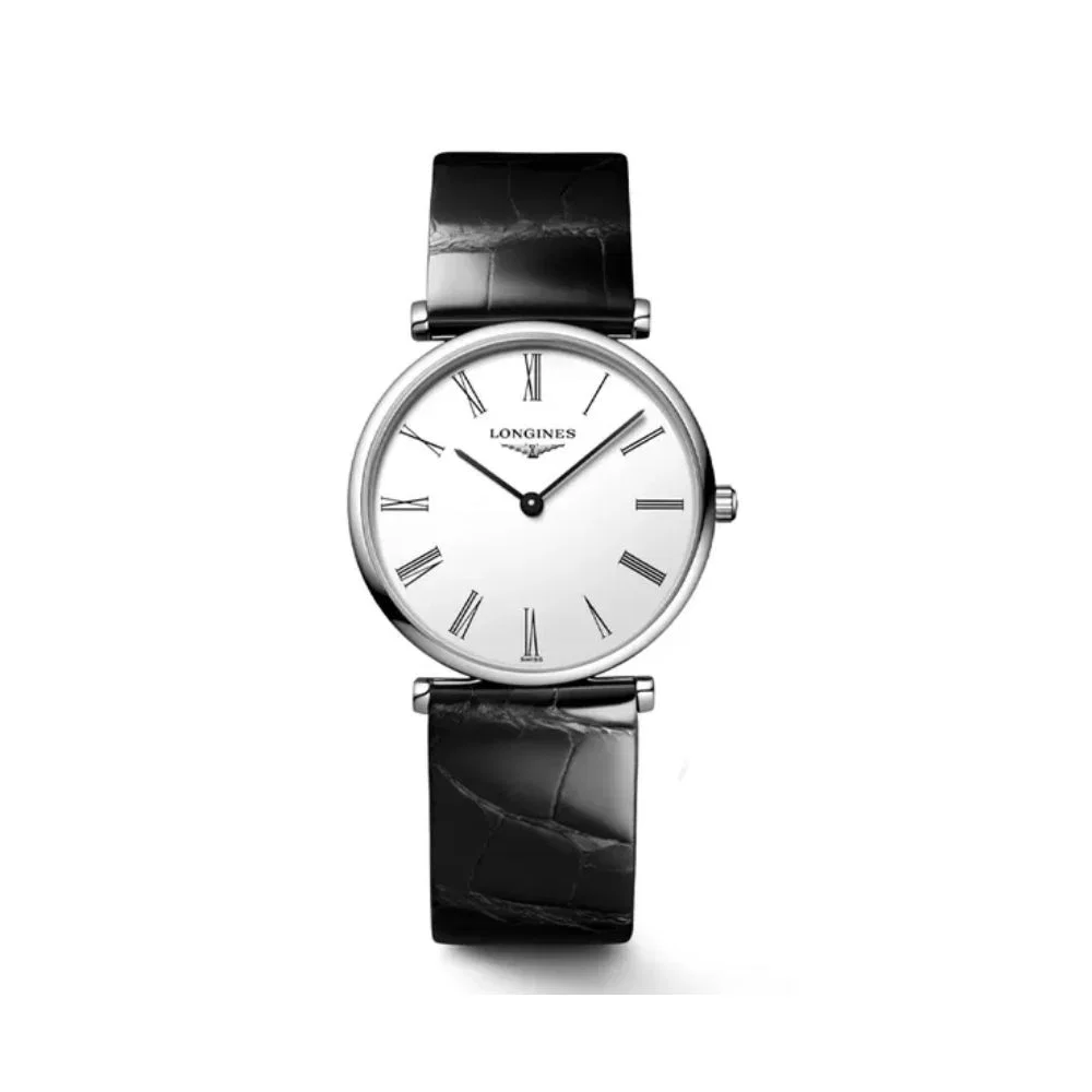 Đồng hồ Longines Nữ L4.512.4.11.2 Dây Da 29mm Đồng hồ Longines Nữ L4.512.4.11.2 Dây Da 29mm