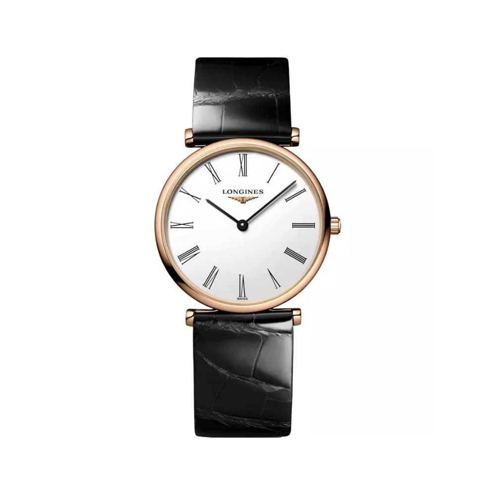 Đồng hồ Longines Nữ L4.512.1.91.2 Dây Da 29mm Đồng hồ Longines Nữ L4.512.1.91.2 Dây Da 29mm