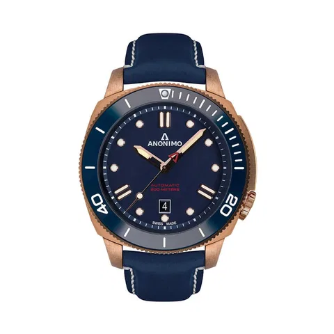 Đồng hồ Anonimo Nam AM-1002.07.005.A07 Dây Da 45.5mm