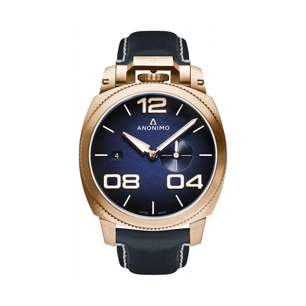 Đồng hồ Anonimo Nam AM-1020.04.003.A03 Dây Da 43.5mm Đồng hồ Anonimo Nam AM-1020.04.003.A03 Dây Da 43.5mm