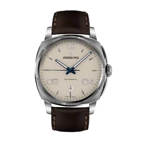 Đồng hồ Anonimo Nam AM-4000.01.310.W42 Dây Da 42mm