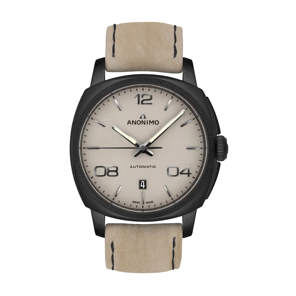 Đồng hồ Anonimo Nam AM-4000.02.229.K19 Dây Da 42mm Đồng hồ Anonimo Nam AM-4000.02.229.K19 Dây Da 42mm