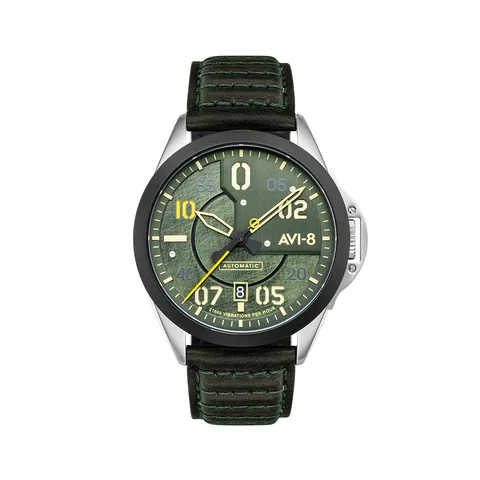 Đồng hồ AVI-8 Nam AV-4086-03 Dây Da 43mm