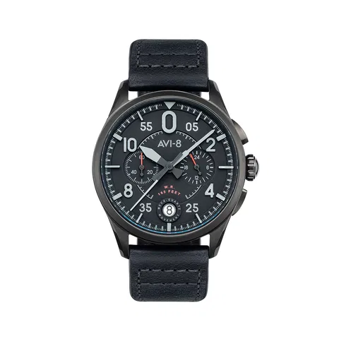 Đồng hồ AVI-8 Nam AV-4089-03 Dây Da 42mm