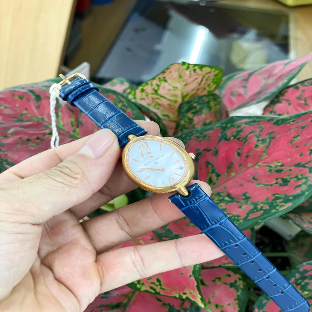 Đồng hồ Emily Carter Nữ ECO38QRR25CBE Dây Da 27x22mm Đồng hồ Emily Carter Nữ ECO38QRR25CBE Dây Da 27x22mm