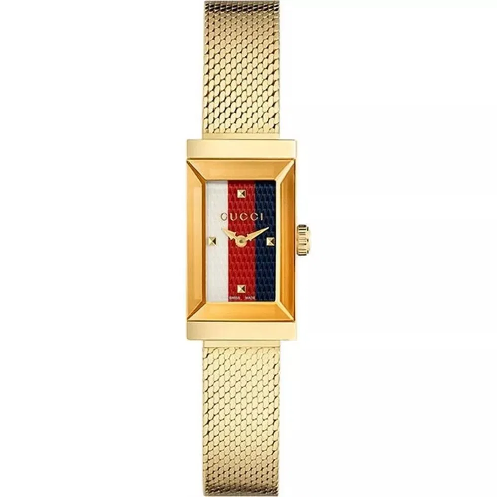Đồng hồ Gucci Nữ YA147511 Dây Mesh 14mm Đồng hồ Gucci Nữ YA147511 Dây Mesh 14mm