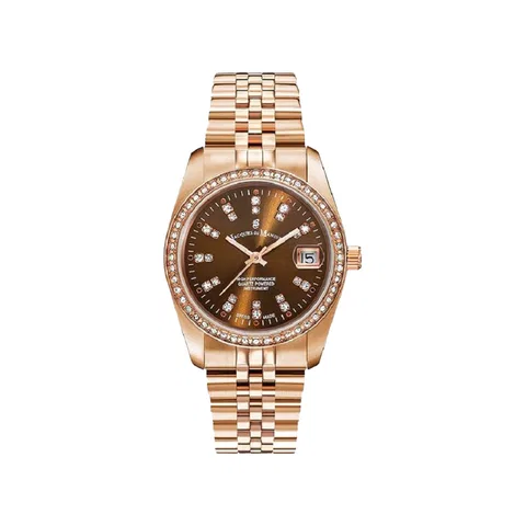 Đồng hồ Jacques du Manoir Nam NROP.17 Dây Thép Không Gỉ 36mm