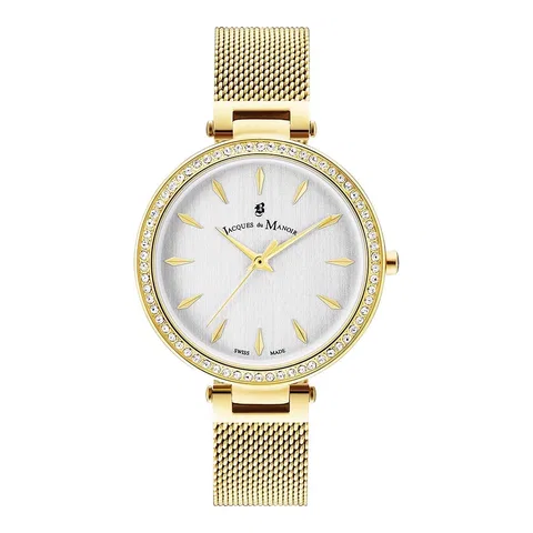Đồng hồ Jacques du Manoir Nữ GLA.02 Dây Mesh 36mm