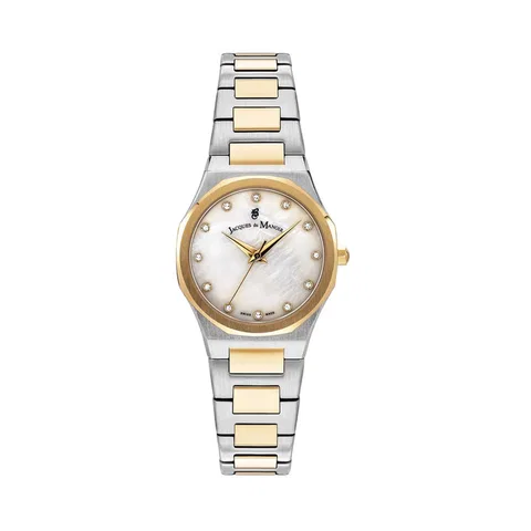 Đồng hồ Jacques du Manoir Nữ JWL01003 Dây Thép Không Gỉ 28mm