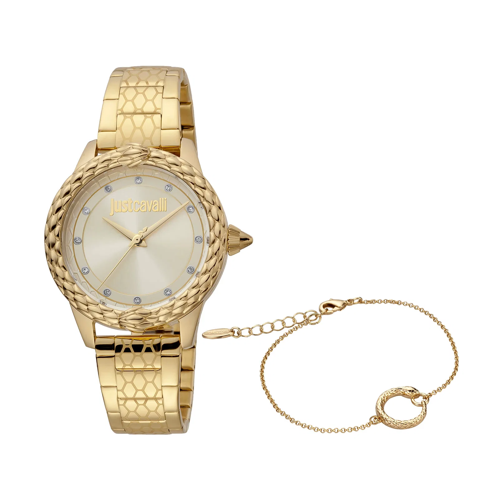 Đồng hồ Just Cavalli Nữ JC1L144M0055 Dây Thép Không Gỉ 34mm Đồng hồ Just Cavalli Nữ JC1L144M0055 Dây Thép Không Gỉ 34mm