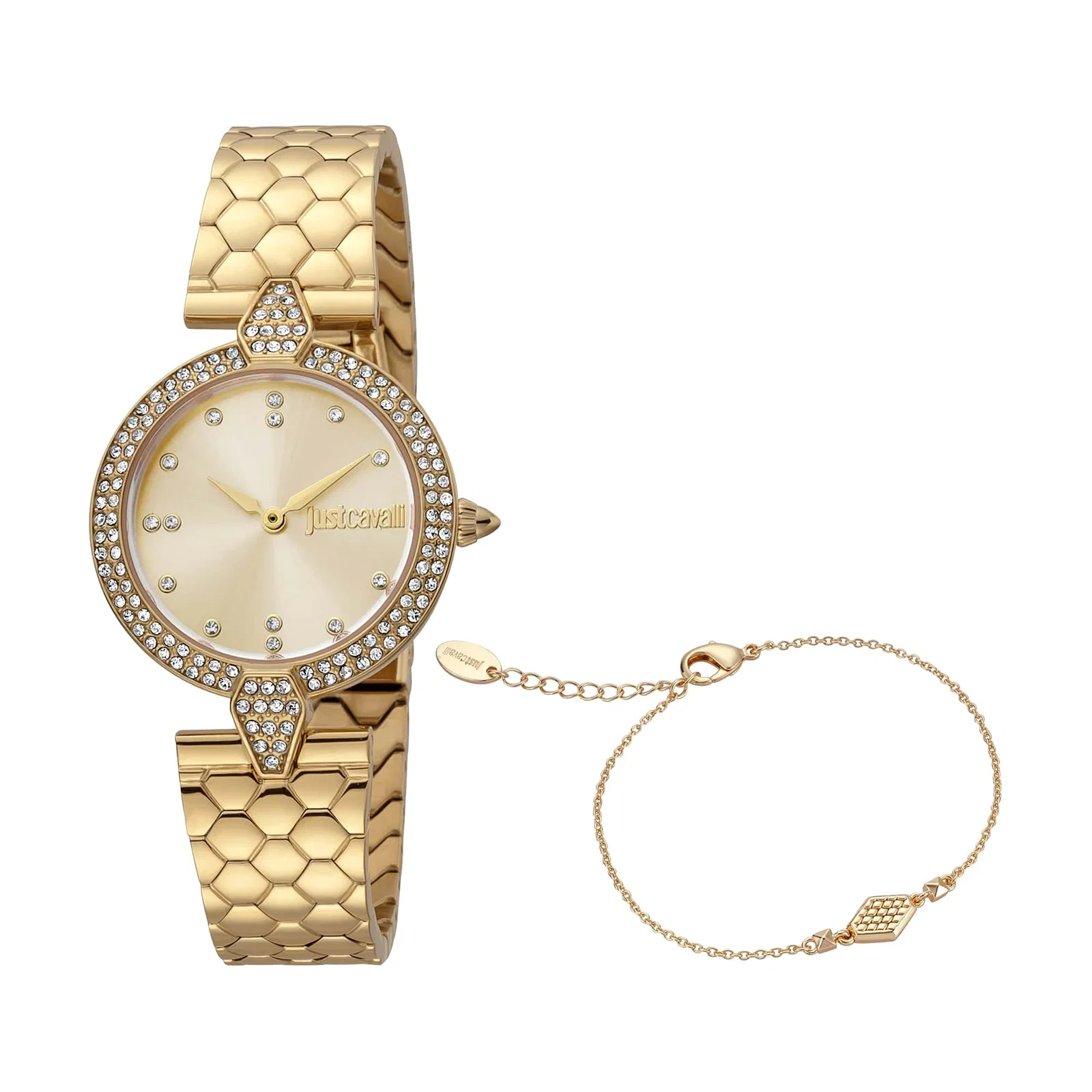 Đồng hồ Just Cavalli Nữ JC1L159M0055 Dây Thép Không Gỉ 30mm Đồng hồ Just Cavalli Nữ JC1L159M0055 Dây Thép Không Gỉ 30mm