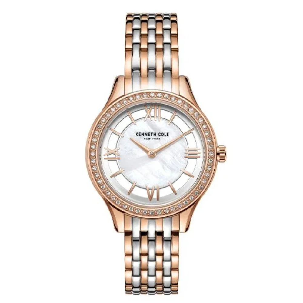 Đồng hồ Kenneth Cole Nữ KC50988003 Dây Kim Loại 34mm Đồng hồ Kenneth Cole Nữ KC50988003 Dây Kim Loại 34mm