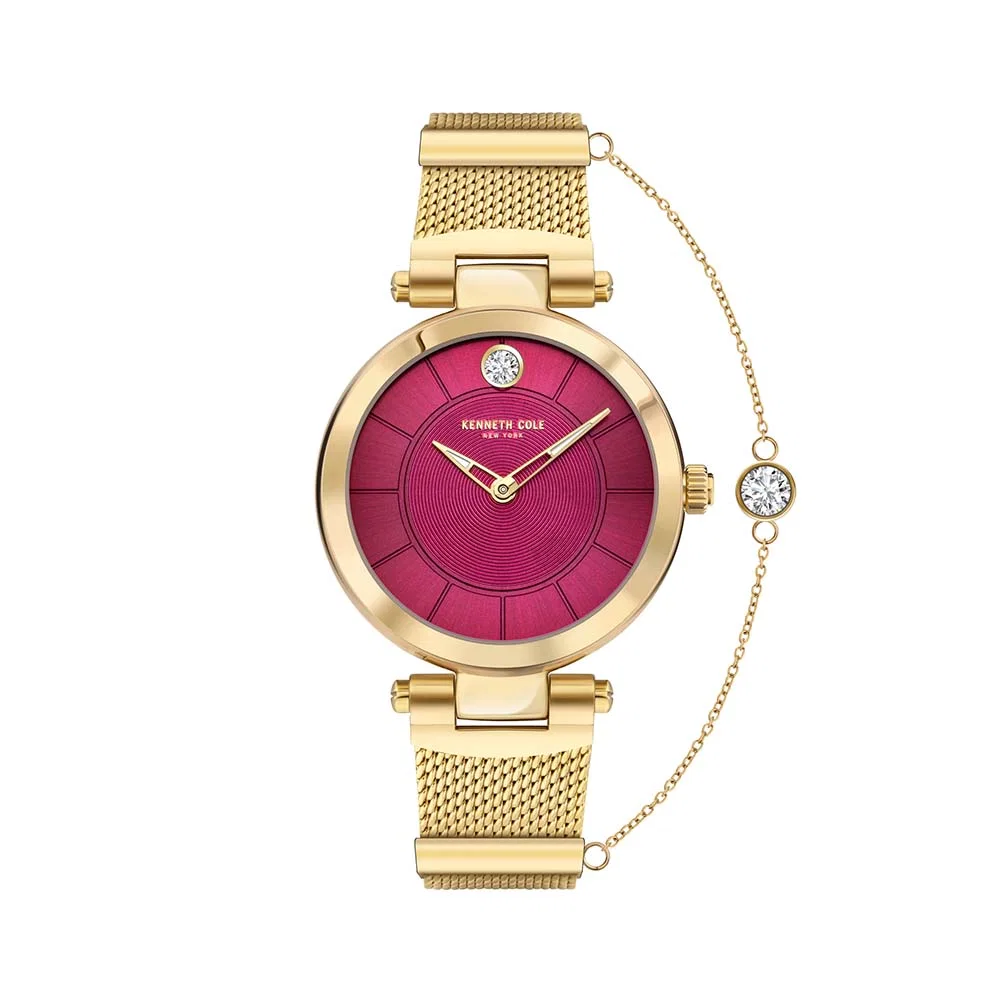 Đồng hồ Kenneth Cole Nữ KCWLG2106104 Dây Mesh 34mm Đồng hồ Kenneth Cole Nữ KCWLG2106104 Dây Mesh 34mm