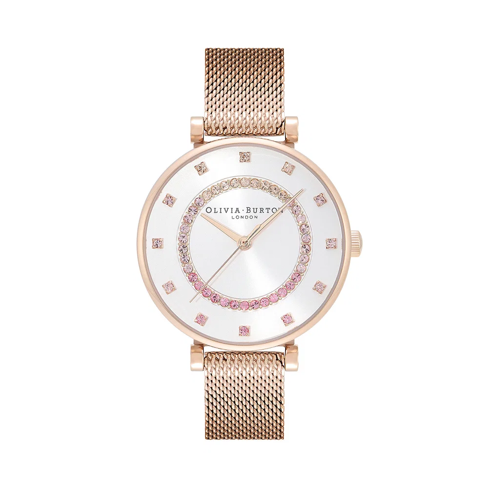 Đồng hồ Olivia Burton Nữ 24000006 Dây Mesh 32mm Đồng hồ Olivia Burton Nữ 24000006 Dây Mesh 32mm