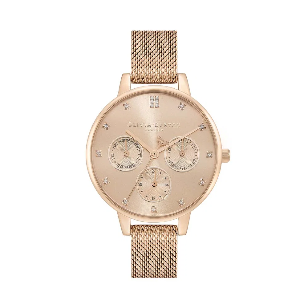 Đồng hồ Olivia Burton Nữ 24000008 Dây Mesh 34mm Đồng hồ Olivia Burton Nữ 24000008 Dây Mesh 34mm
