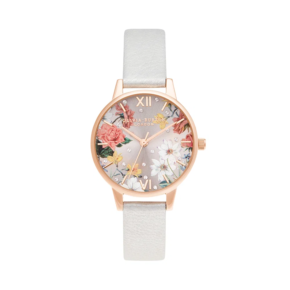 Đồng hồ Olivia Burton Nữ OB16BF29 Dây Da 30mm Đồng hồ Olivia Burton Nữ OB16BF29 Dây Da 30mm