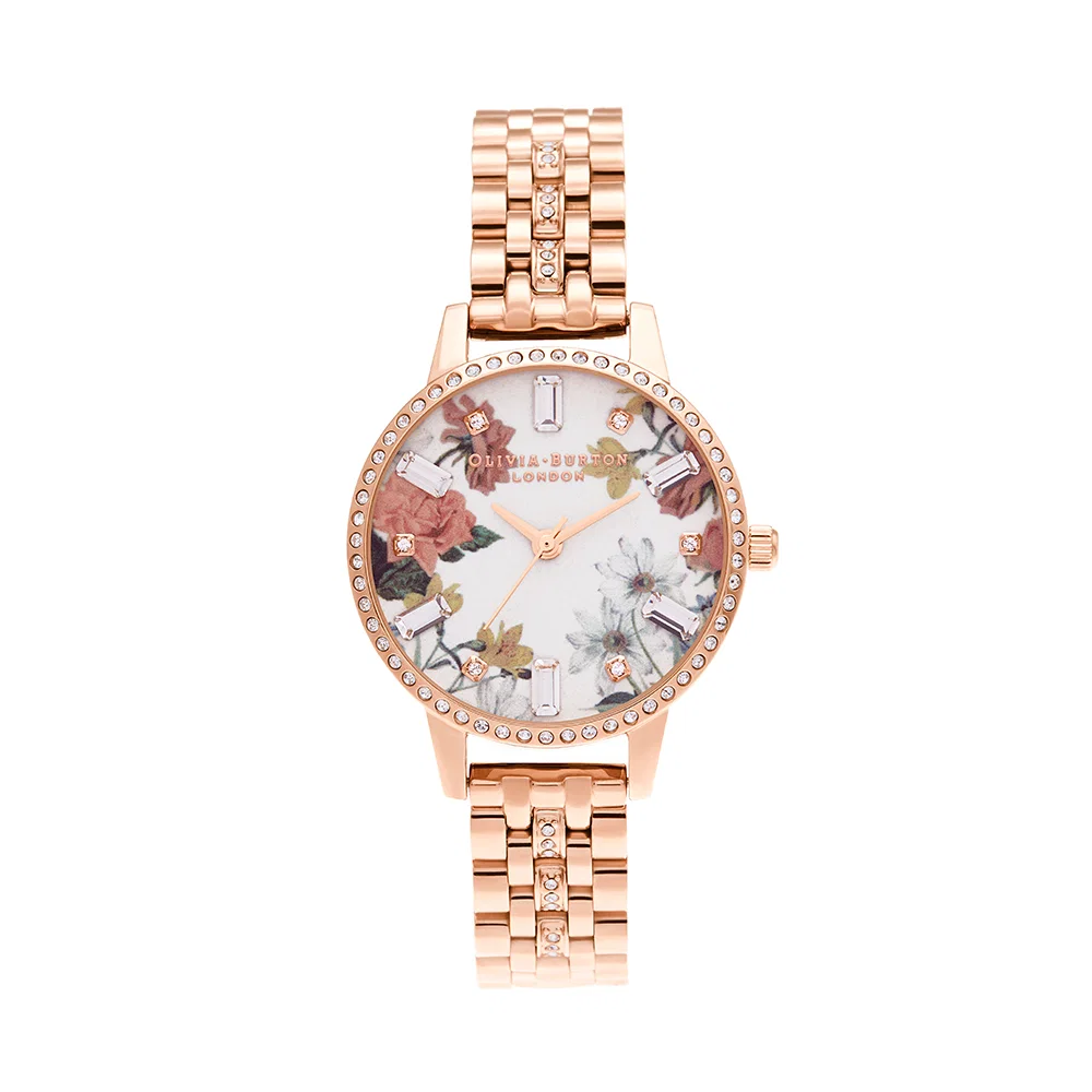 Đồng hồ Olivia Burton Nữ OB16BF34 Dây Thép Không Gỉ 30mm Đồng hồ Olivia Burton Nữ OB16BF34 Dây Thép Không Gỉ 30mm