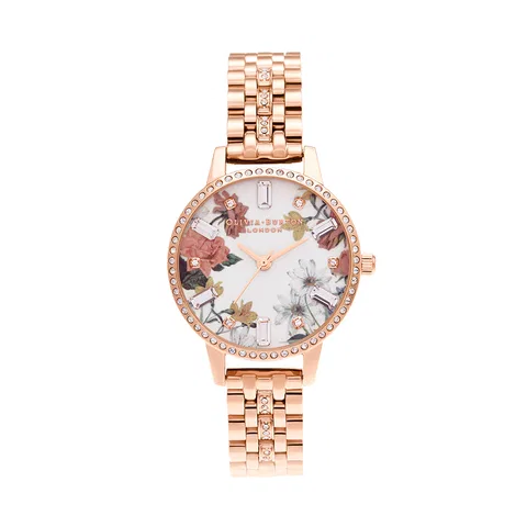Đồng hồ Olivia Burton Nữ OB16BF34 Dây Thép Không Gỉ 30mm