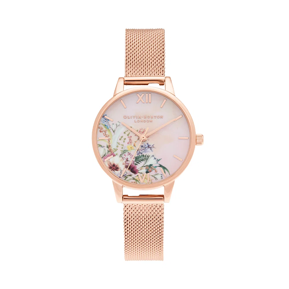 Đồng hồ Olivia Burton Nữ OB16EG157 Dây Mesh 30mm Đồng hồ Olivia Burton Nữ OB16EG157 Dây Mesh 30mm