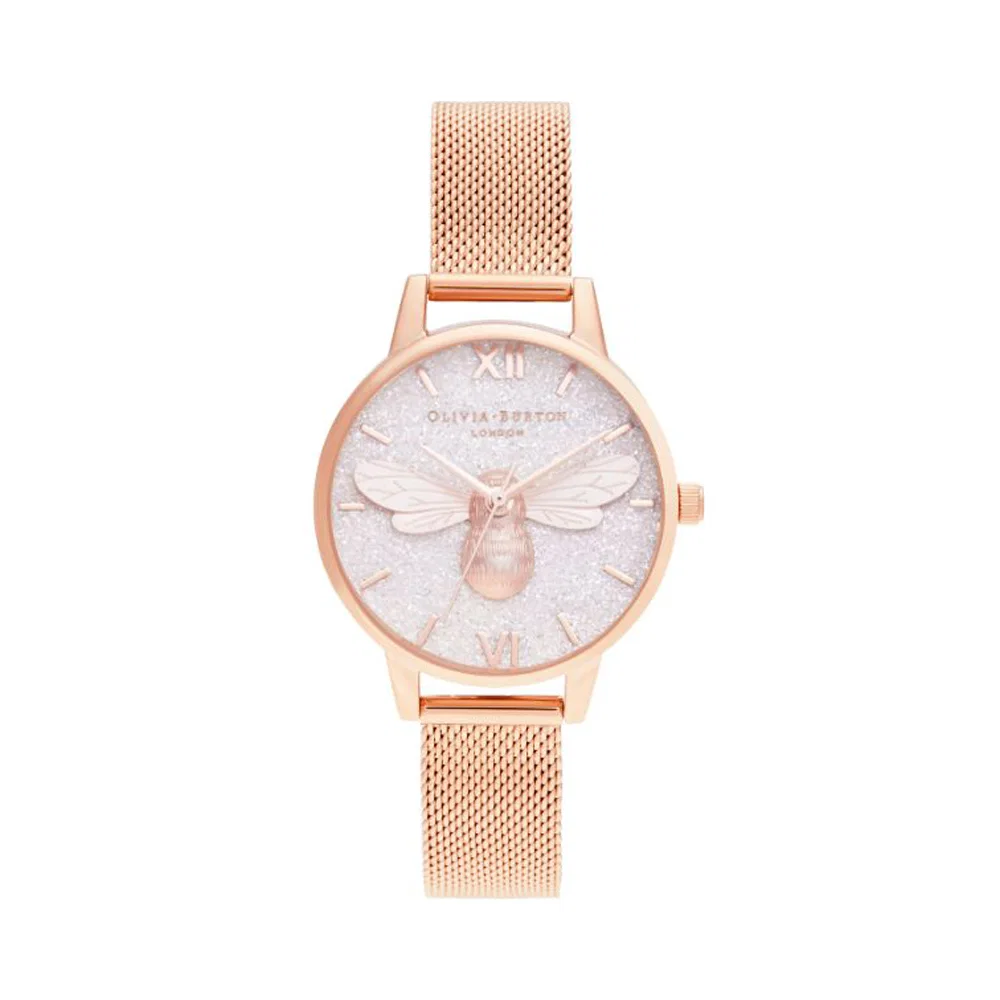 Đồng hồ Olivia Burton Nữ OB16FB04 Dây Mesh 30mm Đồng hồ Olivia Burton Nữ OB16FB04 Dây Mesh 30mm