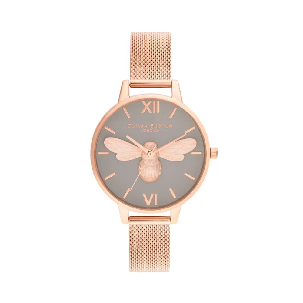 Đồng hồ Olivia Burton Nữ OB16FB10 Dây Mesh 34mm Đồng hồ Olivia Burton Nữ OB16FB10 Dây Mesh 34mm