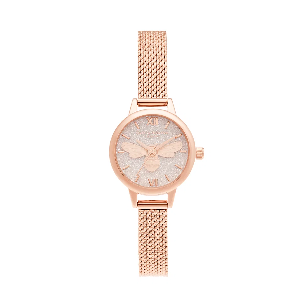 Đồng hồ Olivia Burton Nữ OB16FB15 Dây Mesh 23mm Đồng hồ Olivia Burton Nữ OB16FB15 Dây Mesh 23mm