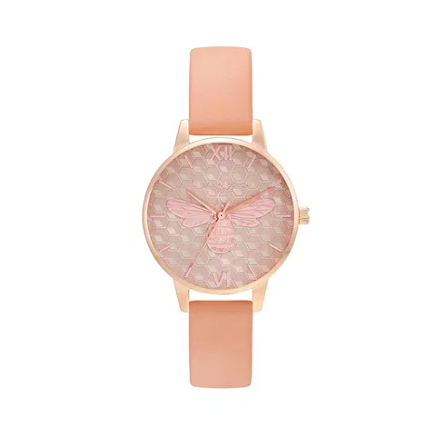 Đồng hồ Olivia Burton Nữ OB16FB23 Dây Da 30mm