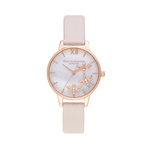 Đồng hồ Olivia Burton Nữ OB16GB01 Dây Da 30mm