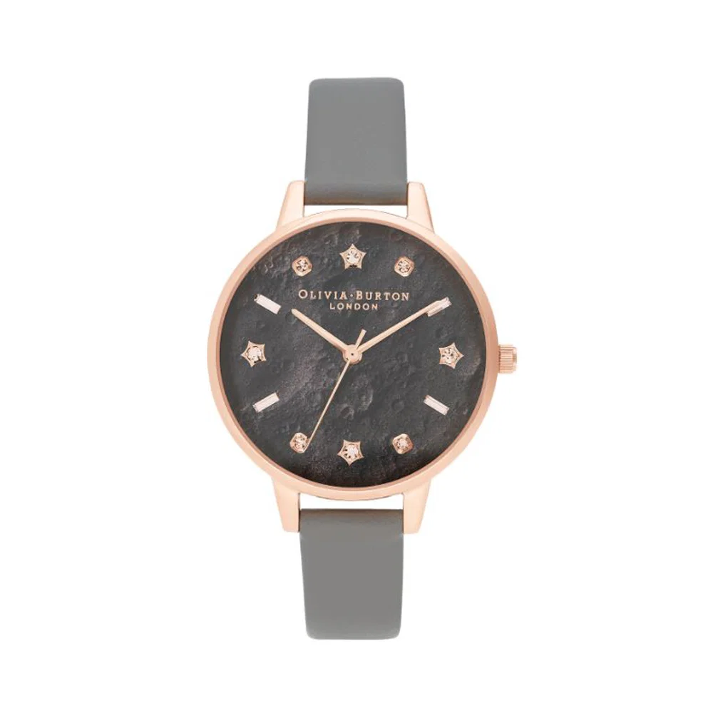 Đồng hồ Olivia Burton Nữ OB16GD55 Dây Da 34mm Đồng hồ Olivia Burton Nữ OB16GD55 Dây Da 34mm