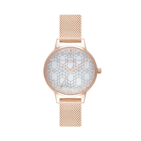 Đồng hồ Olivia Burton Nữ OB16IQ03 Dây Mesh 30mm