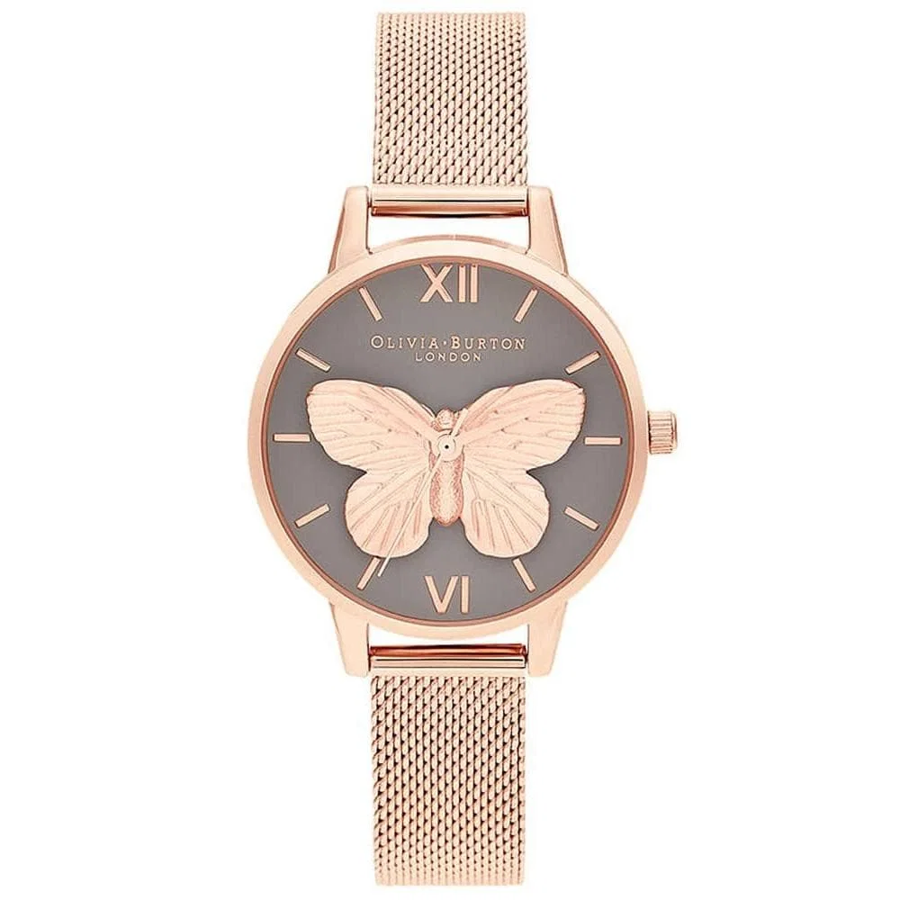 Đồng hồ Olivia Burton Nữ OB16MC54 Dây Mesh 23mm Đồng hồ Olivia Burton Nữ OB16MC54 Dây Mesh 23mm