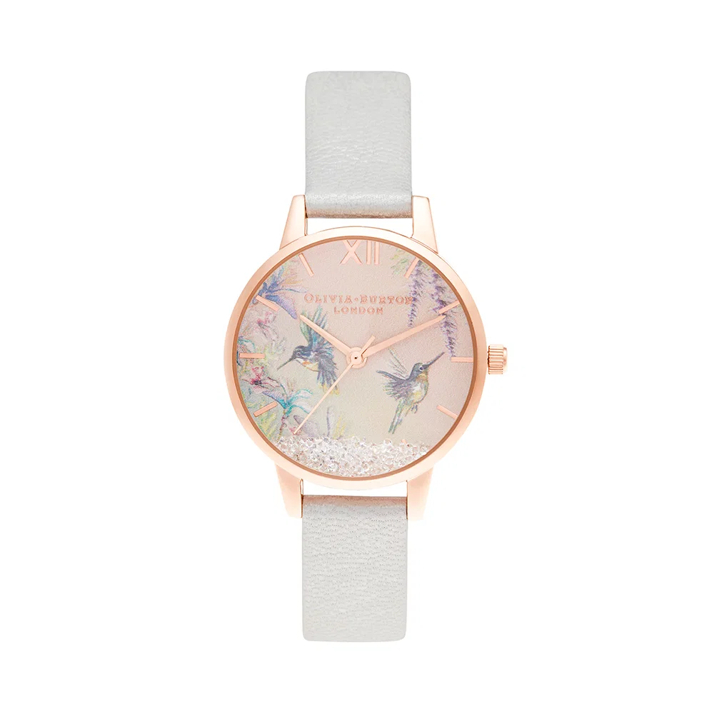 Đồng hồ Olivia Burton Nữ OB16PP61 Dây Da 30mm Đồng hồ Olivia Burton Nữ OB16PP61 Dây Da 30mm