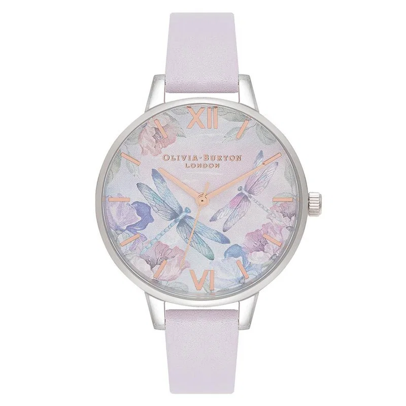 Đồng hồ Olivia Burton Nữ OB16PP78 Dây Da 34mm Đồng hồ Olivia Burton Nữ OB16PP78 Dây Da 34mm