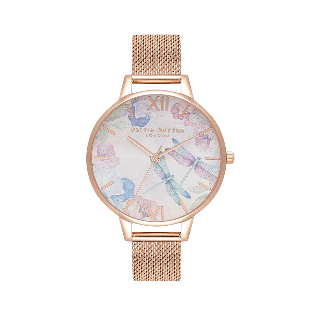 Đồng hồ Olivia Burton Nữ OB16PP83 Dây Mesh 34mm Đồng hồ Olivia Burton Nữ OB16PP83 Dây Mesh 34mm