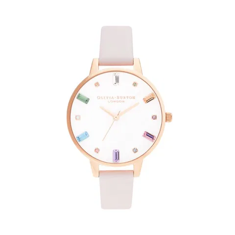 Đồng hồ Olivia Burton Nữ OB16RB22 Dây Da 34mm