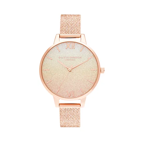 Đồng hồ Olivia Burton Nữ OB16US58 Dây Mesh 34mm