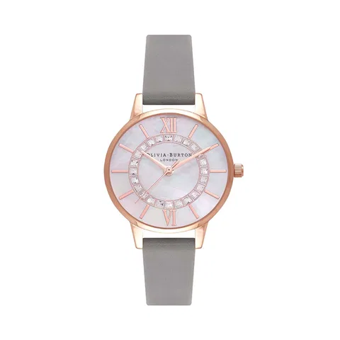 Đồng hồ Olivia Burton Nữ OB16WD92 Dây Da 30mm