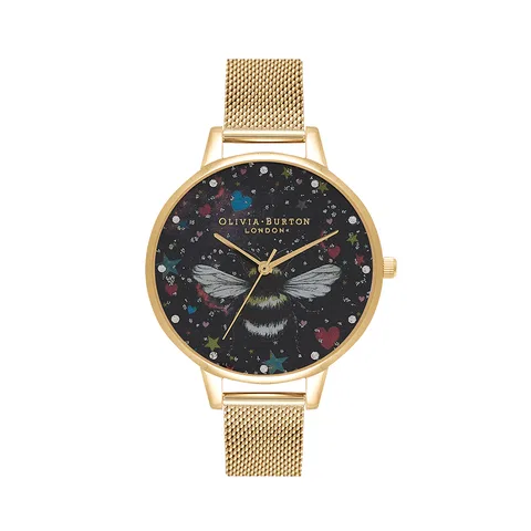 Đồng hồ Olivia Burton Nữ OB16WG85 Dây Mesh 34mm