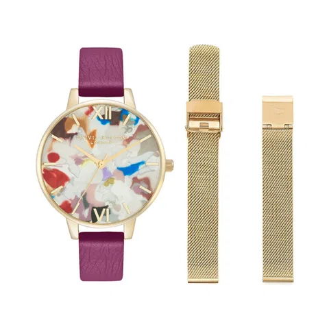 Đồng hồ Olivia Burton Nữ OBGSET153 Dây Da 30mm