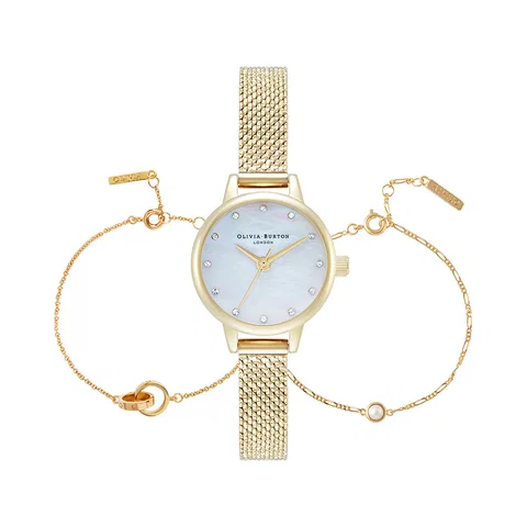 Đồng hồ Olivia Burton Nữ OBGSET167 Dây Mesh 23mm