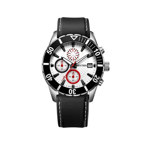 Đồng Hồ Rhythm Nam S1406R01 Dây Thép không gỉ 42mm