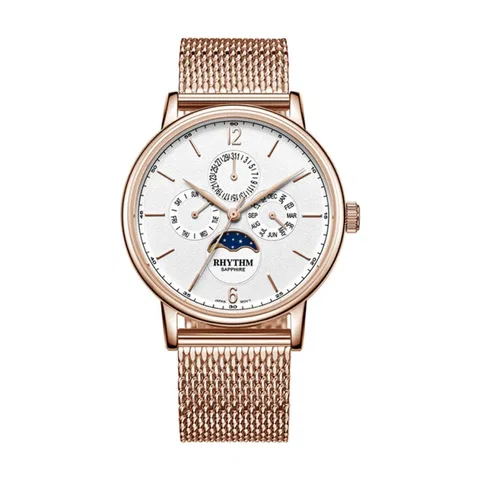 Đồng Hồ Rhythm Nữ FI1608S04 Dây Mesh 40mm