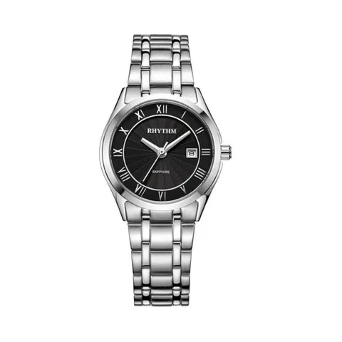 Đồng Hồ Rhythm Nữ P1208S02 Dây Thép không gỉ 28mm