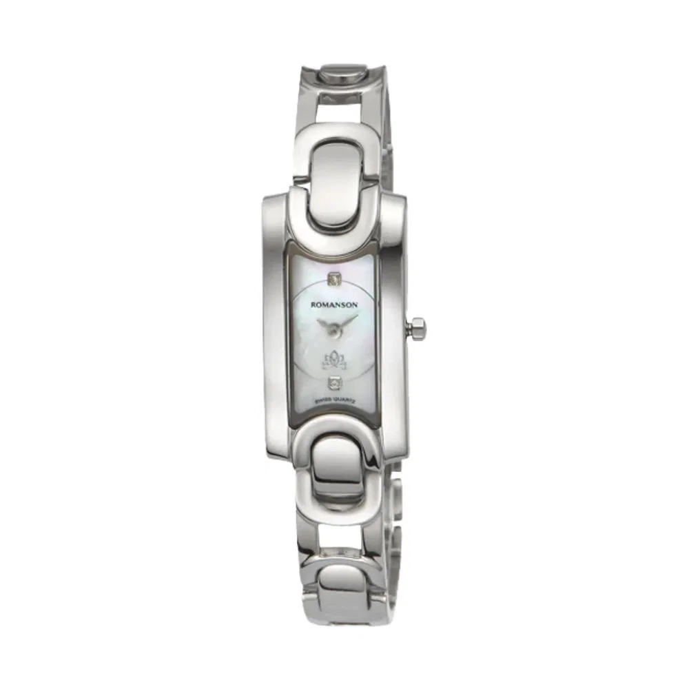 Đồng Hồ Romanson Nữ RM5169LWWH Dây Thép không gỉ 17x32mm Đồng Hồ Romanson Nữ RM5169LWWH Dây Thép không gỉ 17x32mm